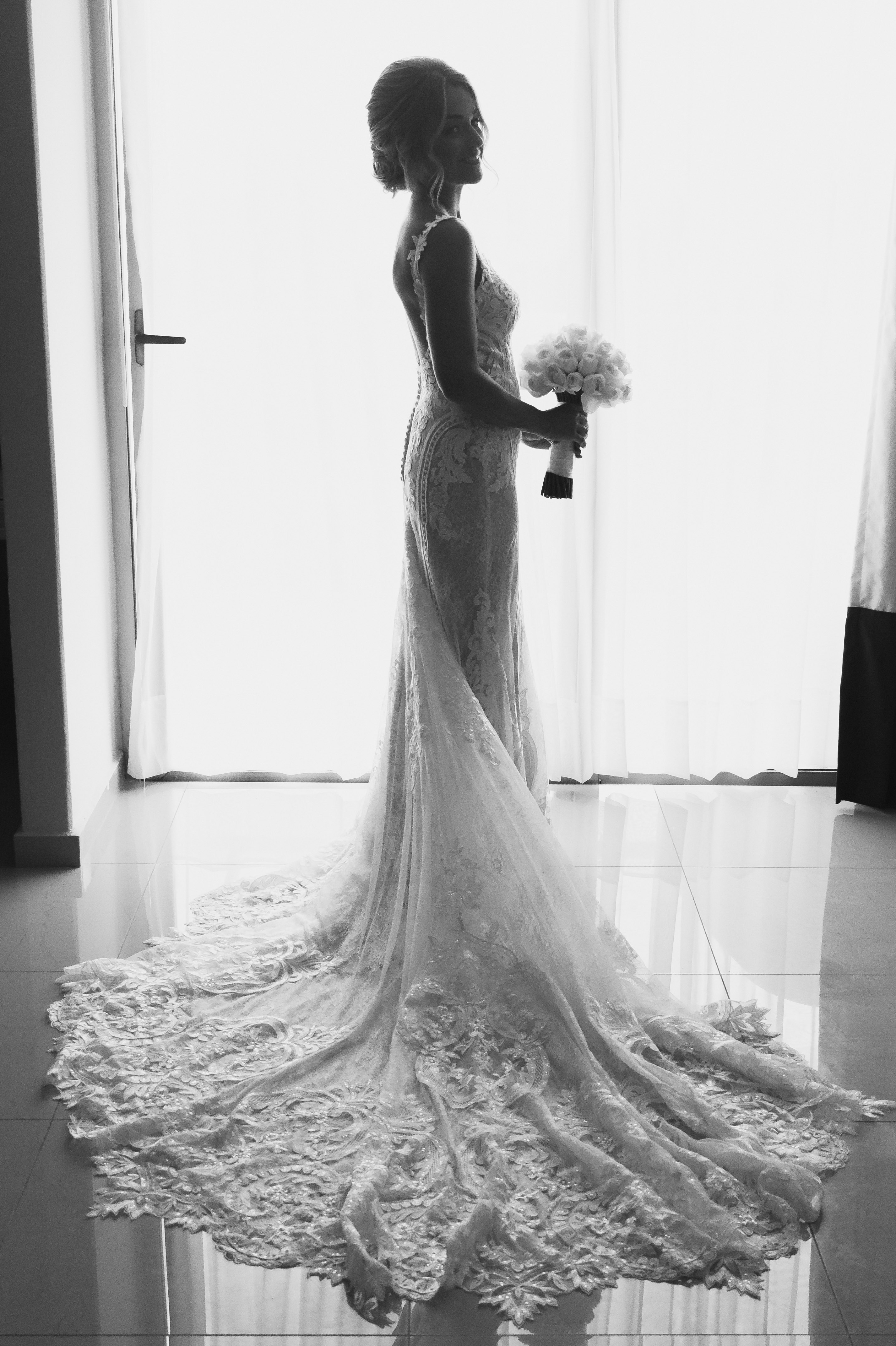 Eleganza Real Bride Claire Wearing Martina Liana Image